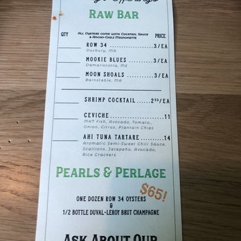 Pearl & Lime - Raw bar menu - Latin American Near Me - Quincy, Massachusetts Pearl & Lime - Raw bar menu - Latin American Near Me - Quincy, Massachusetts
