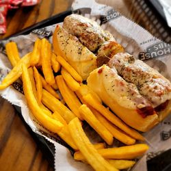 Firehouse Subs - Apparently Some Firehouse locations have Fries Now and they're not too Bad