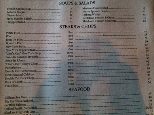 Mastro's Steakhouse by null