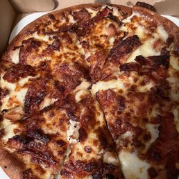 Bacon Chicken Ranch Pizza
