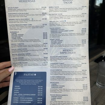 Mekiko Cantina - Menu March 2026 - Tacos Near Me - Kapolei, Hawaii Mekiko Cantina - Menu March 2026 - Tacos Near Me - Kapolei, Hawaii