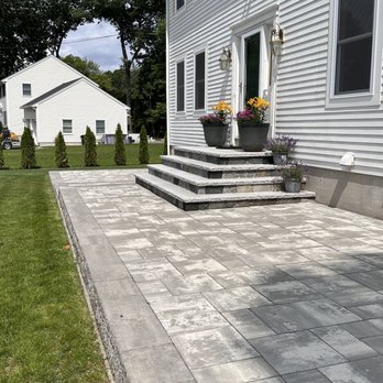 Stein Masonry - a patio and steps - Masonry/Concrete Near Me - Randolph, Massachusetts Stein Masonry - a patio and steps - Masonry/Concrete Near Me - Randolph, Massachusetts