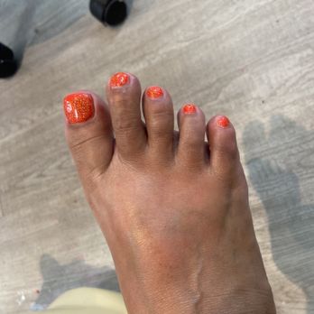 Lucky Nails - My pedicure. - Nail Salons Near Me - Bay Point, California