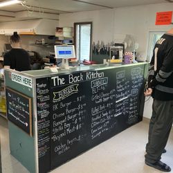 The Back Kitchen - Their regular menu.