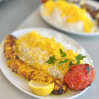 Kebab Bar - Chicken Koobideh Plate - Mediterranean Near Me - Los Angeles, California Kebab Bar - Chicken Koobideh Plate - Mediterranean Near Me - Los Angeles, California