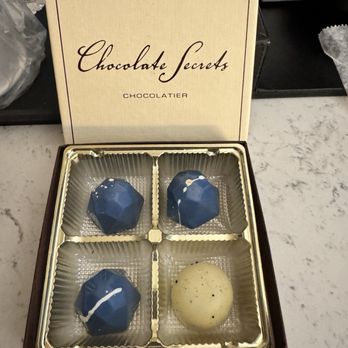 Chocolate Secrets - Just for 4 little truffles were pretty much $15.00 - Chocolatiers & Shops Near Me - Dallas, Texas