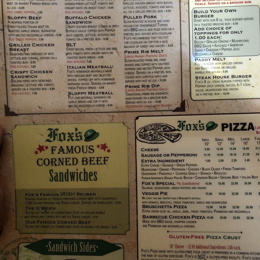 Fox's - Beverly - Pizza Near Me - Chicago, Illinois