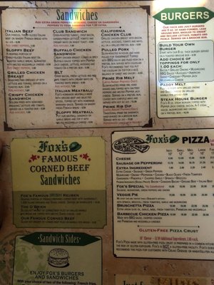 Menu photo 3 Fox's - Beverly Chicago, IL