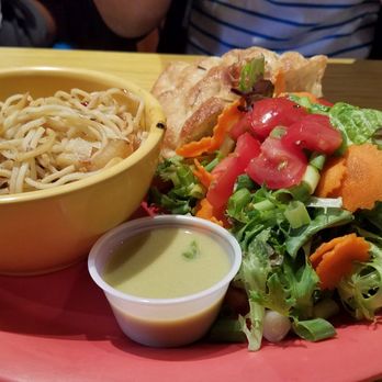Naked Noodle - Singapore stinger with salad and wasabi dressing - Noodles Near Me - Bozeman, Montana Naked Noodle - Singapore stinger with salad and wasabi dressing - Noodles Near Me - Bozeman, Montana