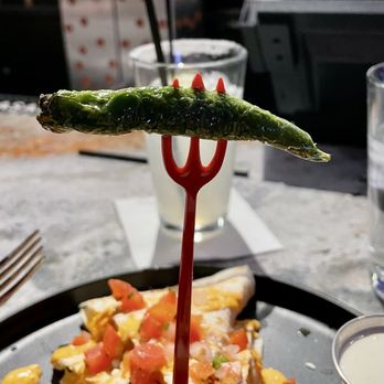 Diablo's Cantina - Pepper on a fork was nice - Mexican Near Me - Las Vegas, Nevada