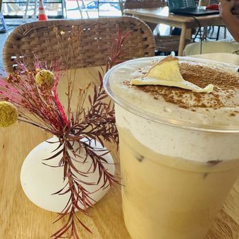 Miracle Coffee & Breakfast - My favorite drink the Baked Bliss latte with oatmilk. - Coffee & Tea Near Me - Huntington Beach, California Miracle Coffee & Breakfast - My favorite drink the Baked Bliss latte with oatmilk. - Coffee & Tea Near Me - Huntington Beach, California