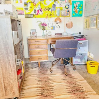Dwell and Rest - Garage space converted to office/workspace - Home Organization Near Me Dwell and Rest - Garage space converted to office/workspace - Home Organization Near Me