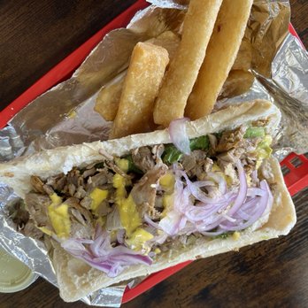 Alli Kaphiy - Butifarra w yuca - Sandwiches Near Me - Long Beach, California Alli Kaphiy - Butifarra w yuca - Sandwiches Near Me - Long Beach, California