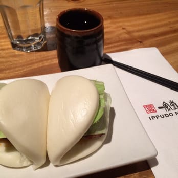 IPPUDO NY - Pork belly buns - Ramen Near Me - New York, New York IPPUDO NY - Pork belly buns - Ramen Near Me - New York, New York