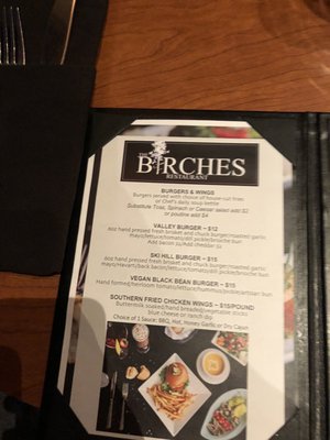 Menu photo 1 The Birches Bistro Huntsville, ON