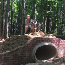 Oak Ridge Town Park - In the big dog part of the dog park