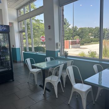 Poke Bros - tables and chairs in a restaurant - Poke Near Me - Mount Prospect, Illinois