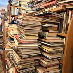 Old Inlet Bookshop - Stacks and stacks of books