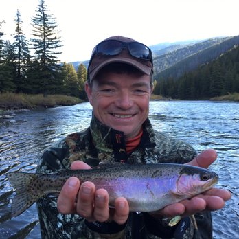 Wild Trout Outfitters - A solid fish for my first time casting a fly - Fishing Near Me - Gallatin Gateway, Montana Wild Trout Outfitters - A solid fish for my first time casting a fly - Fishing Near Me - Gallatin Gateway, Montana