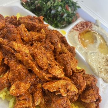 Mezzaterranean - Chicken Kebab Plate - Lebanese Near Me - Rancho Cucamonga, California Mezzaterranean - Chicken Kebab Plate - Lebanese Near Me - Rancho Cucamonga, California