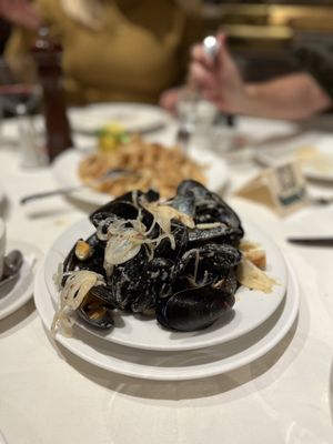 Photo of Becco - New York, NY, US. Mussels in white wine