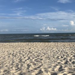 St George Beach - The view.