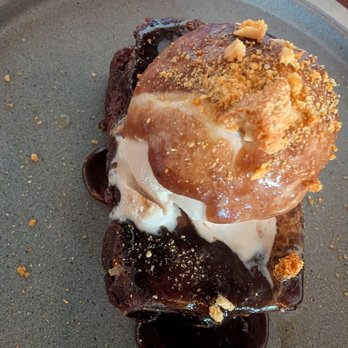 Cork Dork - Chocolate cake with ice cream - New American Near Me - Thousand Oaks, California Cork Dork - Chocolate cake with ice cream - New American Near Me - Thousand Oaks, California