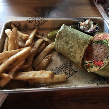 D.C. Cobb's - Black bean veggie wrap - Burgers Near Me - McHenry, Illinois