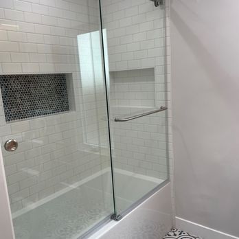 EG’s Built Construction - Main House Bath, EG's Tile and quality enclosure - General Contractors Near Me - Rolling Hills, California