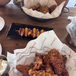 Soy Garlic wings.