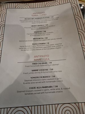 Menu photo 1 Picciocchi's Pasta Scranton, PA Menu photo 1 Picciocchi's Pasta Scranton, PA