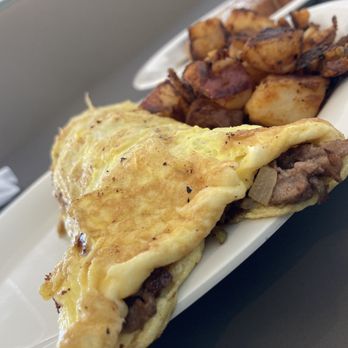 Eggs Up Grill - Philly Cheesesteak Oatmeal - Breakfast & Brunch Near Me - Riverview, Florida Eggs Up Grill - Philly Cheesesteak Oatmeal - Breakfast & Brunch Near Me - Riverview, Florida
