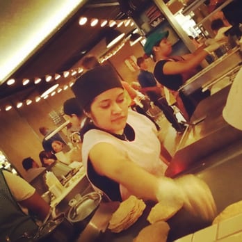 Rosie's - Making tortillas. Seats around the tortilla station is the best dinner entertainment. - Mexican Near Me - New York, New York Rosie's - Making tortillas. Seats around the tortilla station is the best dinner entertainment. - Mexican Near Me - New York, New York