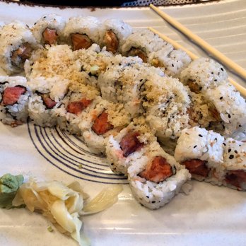 Iron Chef House - Triple Spicy Roll Dinner! (comes with a soup) - Sushi Bars Near Me - Brooklyn, New York Iron Chef House - Triple Spicy Roll Dinner! (comes with a soup) - Sushi Bars Near Me - Brooklyn, New York