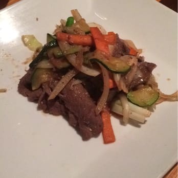Cafe Korea - Bulgolgi was tasty but had a small portion. - Korean Near Me - Fishers, Indiana