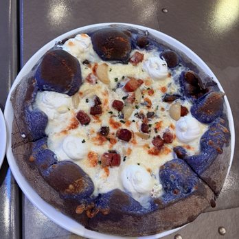 Pizza Moon - Ube crust - Pizza Near Me - Orlando, Florida Pizza Moon - Ube crust - Pizza Near Me - Orlando, Florida