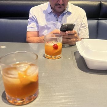 The Derby Room - The old fashioned we also ordered a Philly Cheesesteak and Buffalo wings! - Horse Racing Near Me - Norco, California The Derby Room - The old fashioned we also ordered a Philly Cheesesteak and Buffalo wings! - Horse Racing Near Me - Norco, California
