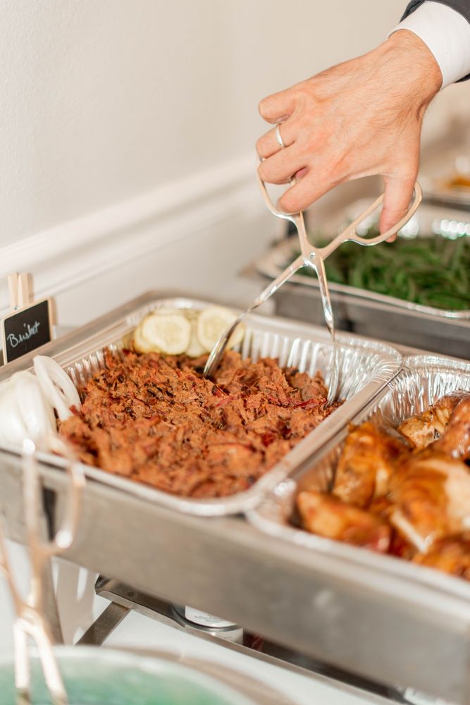 Food from Cowboy Chicken