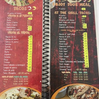 Roy - Menu - Tacos Near Me - Oaxaca, OAX Roy - Menu - Tacos Near Me - Oaxaca, OAX