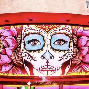 Green Lemon - Glowing lady Glow skull on the wall - Mexican Near Me - Tampa, Florida Green Lemon - Glowing lady Glow skull on the wall - Mexican Near Me - Tampa, Florida