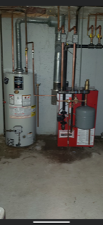 Slide of city plumbing