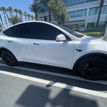 Perfect Touch Window Tint - Tesla Model Y - Car Window Tinting Near Me - Ontario, California