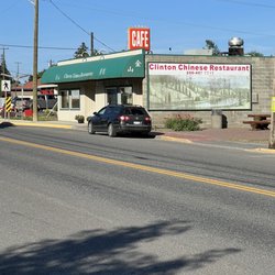 Clinton Chinese Restaurant - Outside heading north