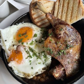 Tour De Feast - Duck leg confit skillet - French Near Me - North Vancouver, British Columbia Tour De Feast - Duck leg confit skillet - French Near Me - North Vancouver, British Columbia