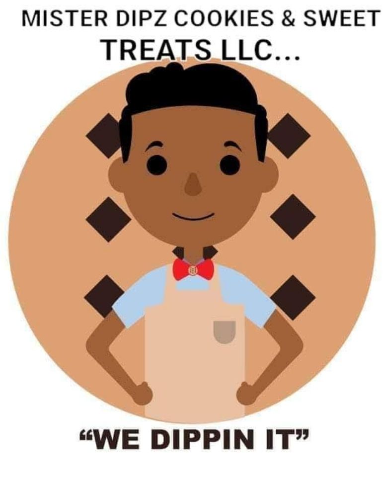 Mister DipZ Cookies & Sweet Treats Logo