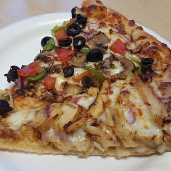 Old Town Pizza - Company catering. I got the veggie and BBQ chicken pizza. The latter is so good! - Pizza Near Me - Monrovia, California