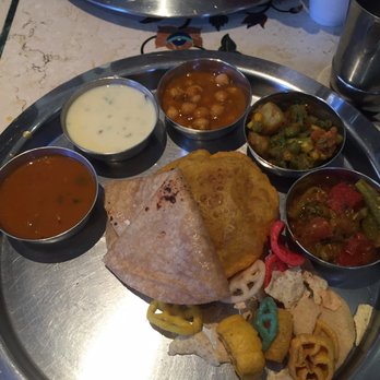 Rajdhani - Thali before rice was served - Indian Near Me - Artesia, California Rajdhani - Thali before rice was served - Indian Near Me - Artesia, California