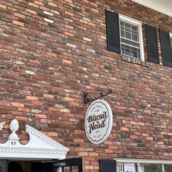 Biscuit Head - Sign out front - Cafes Near Me - Asheville, North Carolina