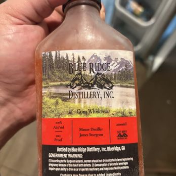 Blue Ridge Distillery - False Labeling - Distilleries Near Me - Blue Ridge, Georgia