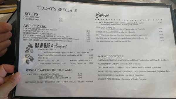 Menu photo 4 ON THE DOCKS Aquebogue, NY Menu photo 4 ON THE DOCKS Aquebogue, NY
